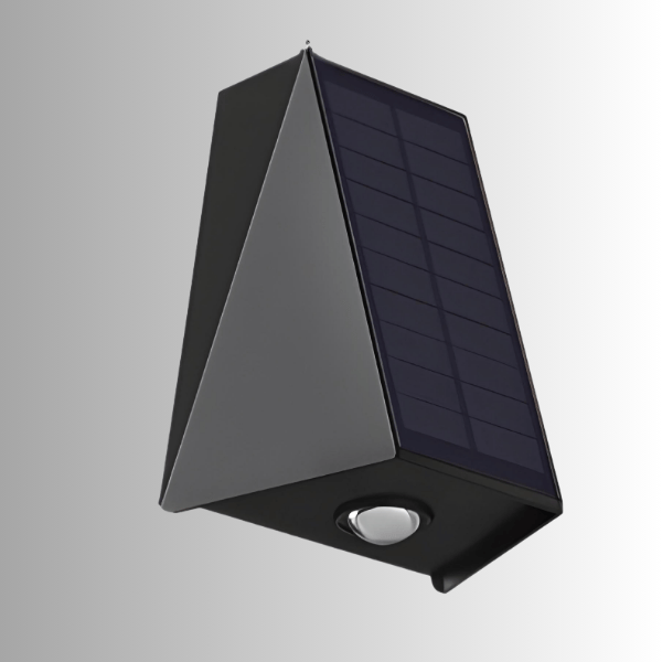 Solar LED Wall Lamp | Outdoor Waterproof Up & Down Light | Rotatable Solar Wall Lighting | ABS+PC Garden & Patio Light