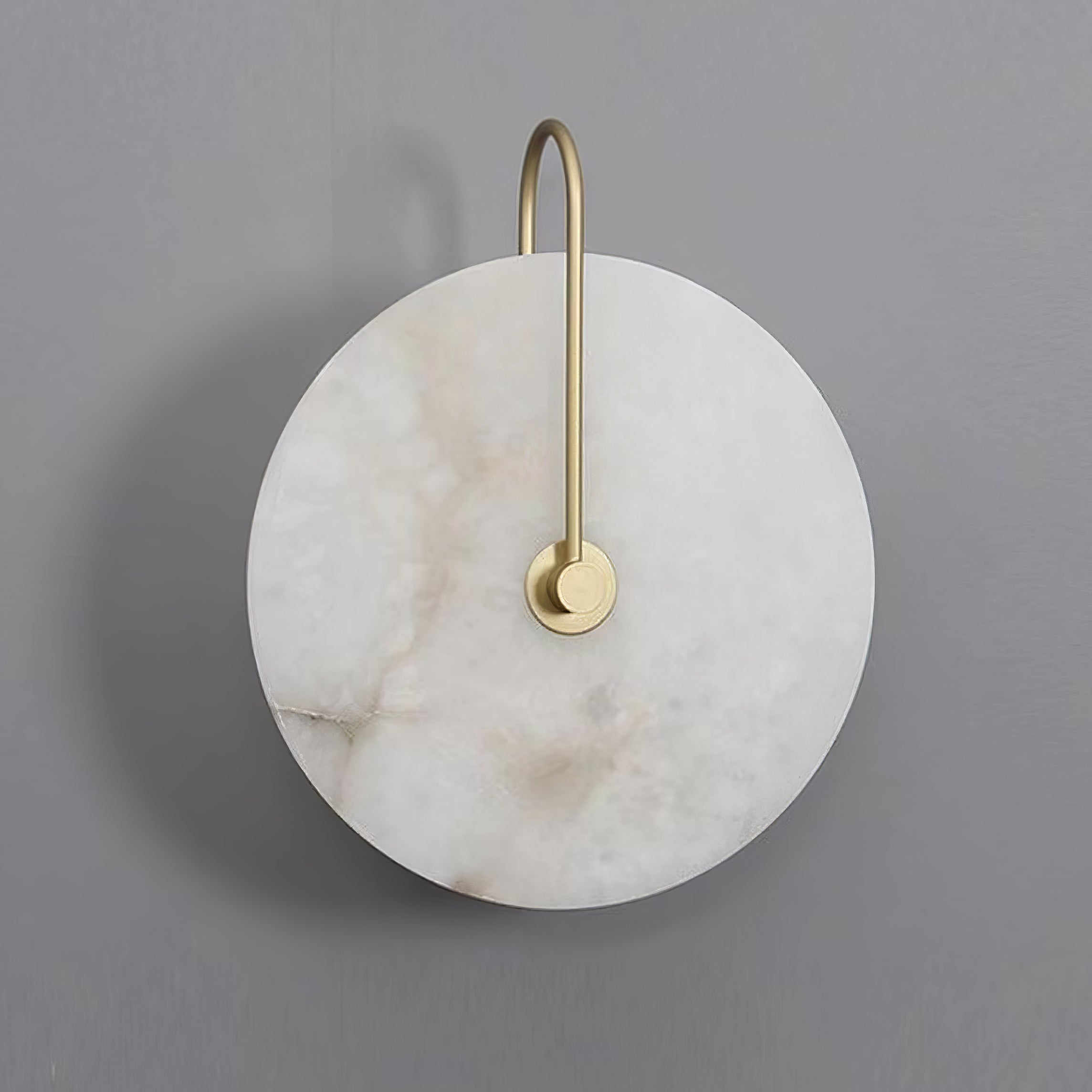 Alabaster LED Wall Lamp | Organic Stone-Inspired Sconce | Warm to Cool Adjustable Light | Bedroom Hallway Living Room