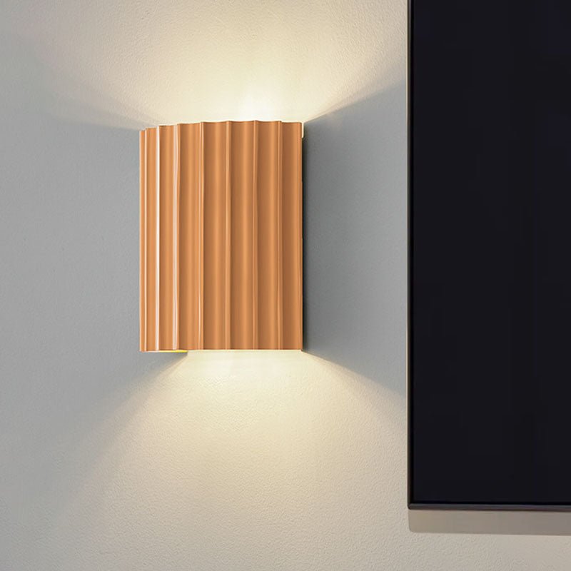 Macaron Wall Lamp Modern Decorative | Resin Hardwood | G9 LED | Indoor Accent Lighting | Bedroom Living Room Wall Light