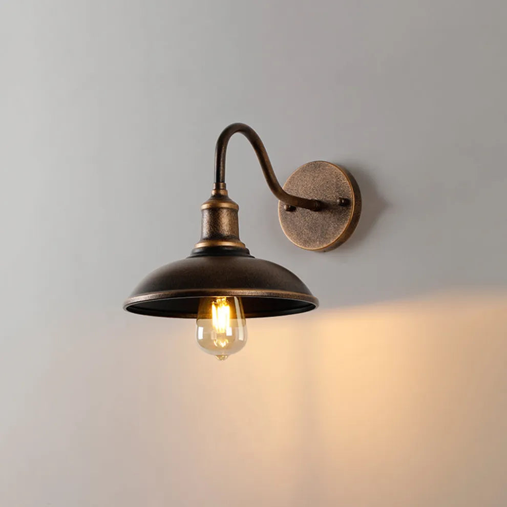 Isyrae Outdoor Wall Lamp Ø25/29 cm | Modern Minimalist Facade Light | E27 IP44 Exterior Lighting