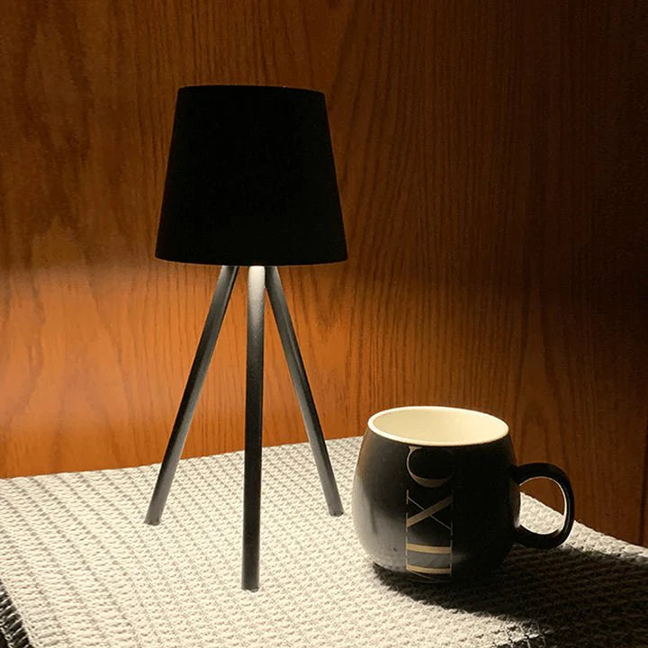 Rechargeable Table Lamp on Stand
