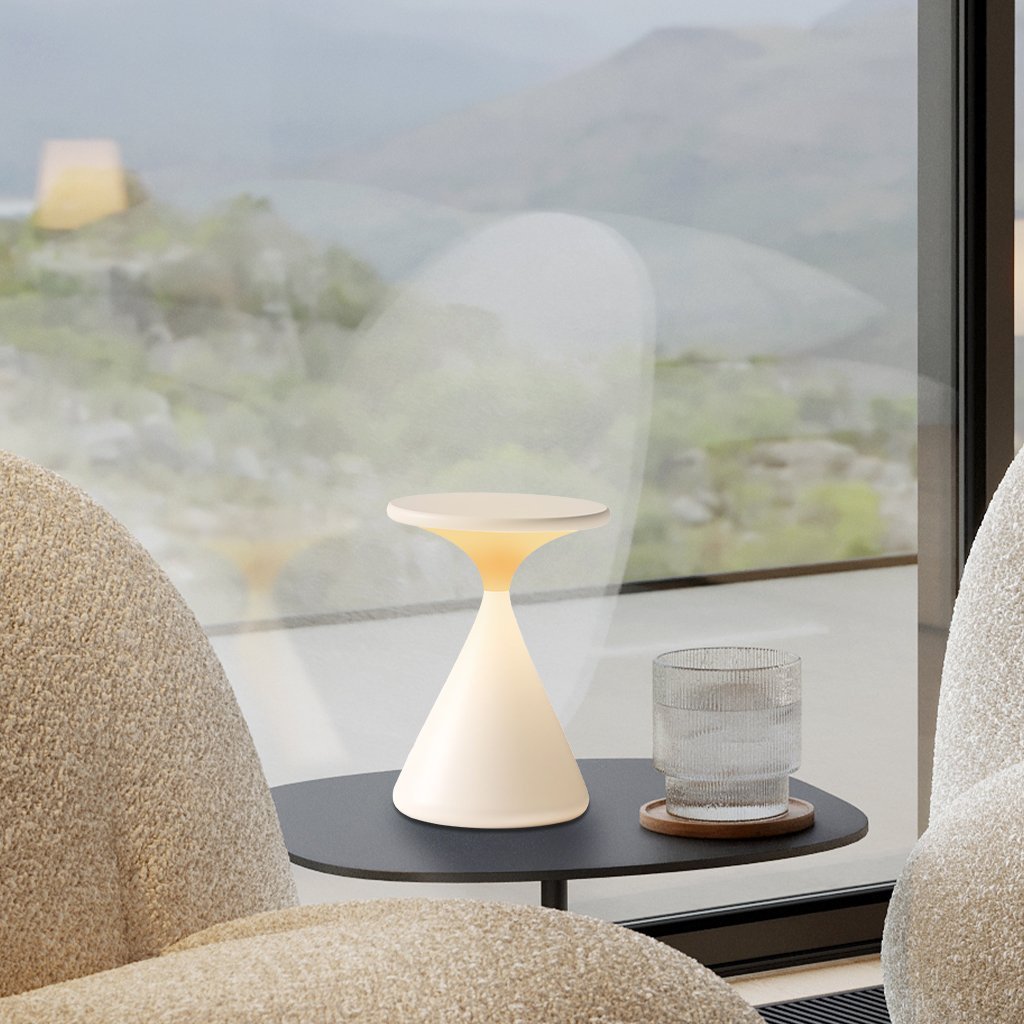 Aeron Hourglass Wireless Table Lamp