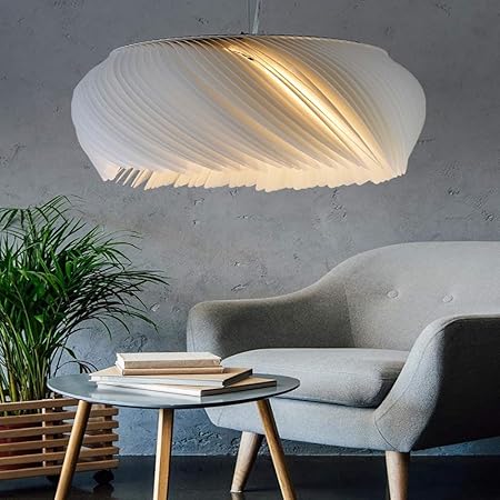 Modern Acrylic Chandelier LED Ceiling Light | Minimalist Luxury Design | G4 Socket | Bright Ambient Lighting | 40–60cm Sizes