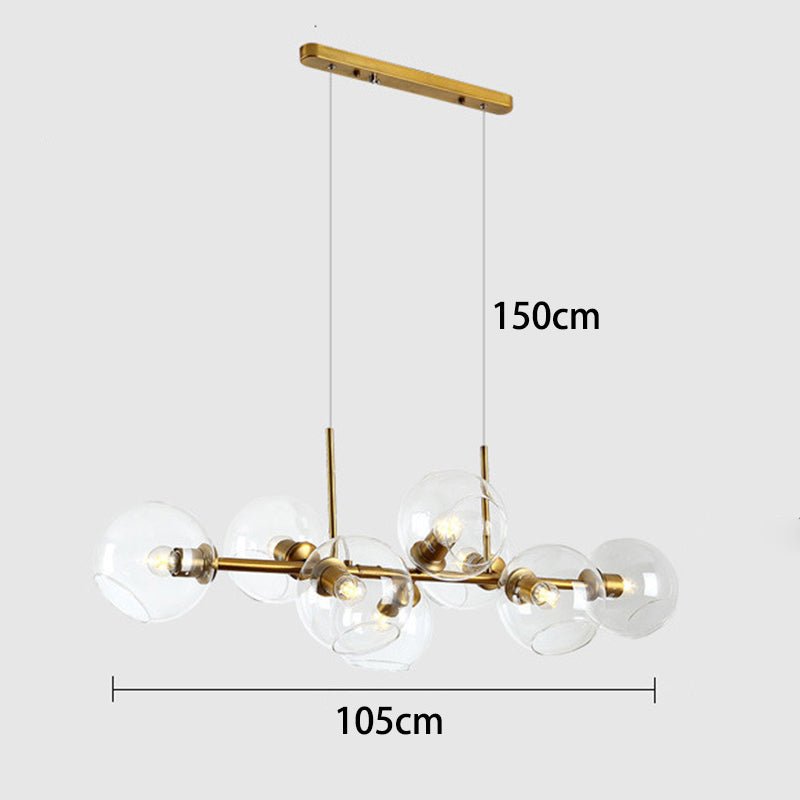 Modern Chandelier Dining Table