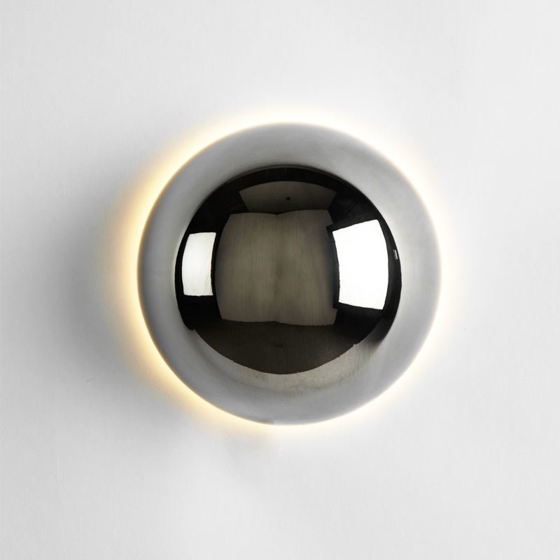 Bauhaus Wall Lamp Medieval Style | LED Glass & Iron Wall Light | Modern Ambient Lighting | 10–15 cm Decorative Fixture