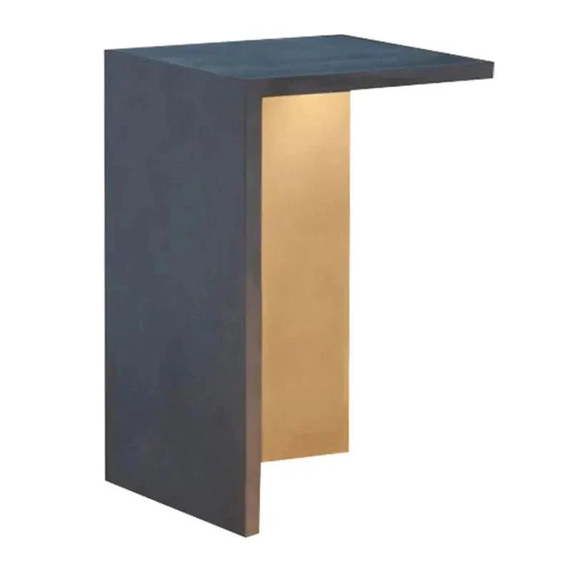 Block Lane Solar Outdoor Lamp | Minimalist LED Concrete Design | Warm White IP65 Waterproof Lighting