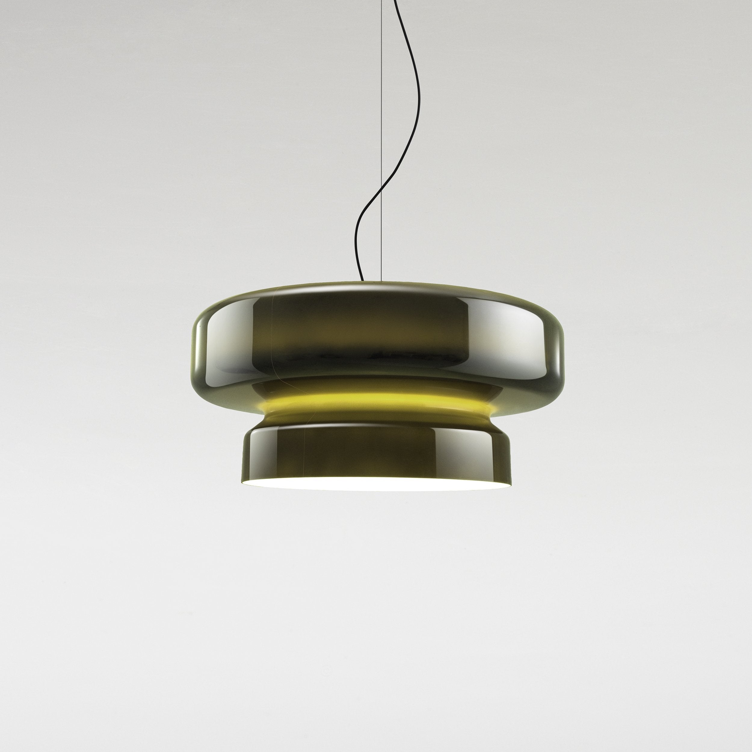Bohemia Pendant Lamp | Blown Glass LED Light | Adjustable Suspension | Modern Organic Design for Home & Office