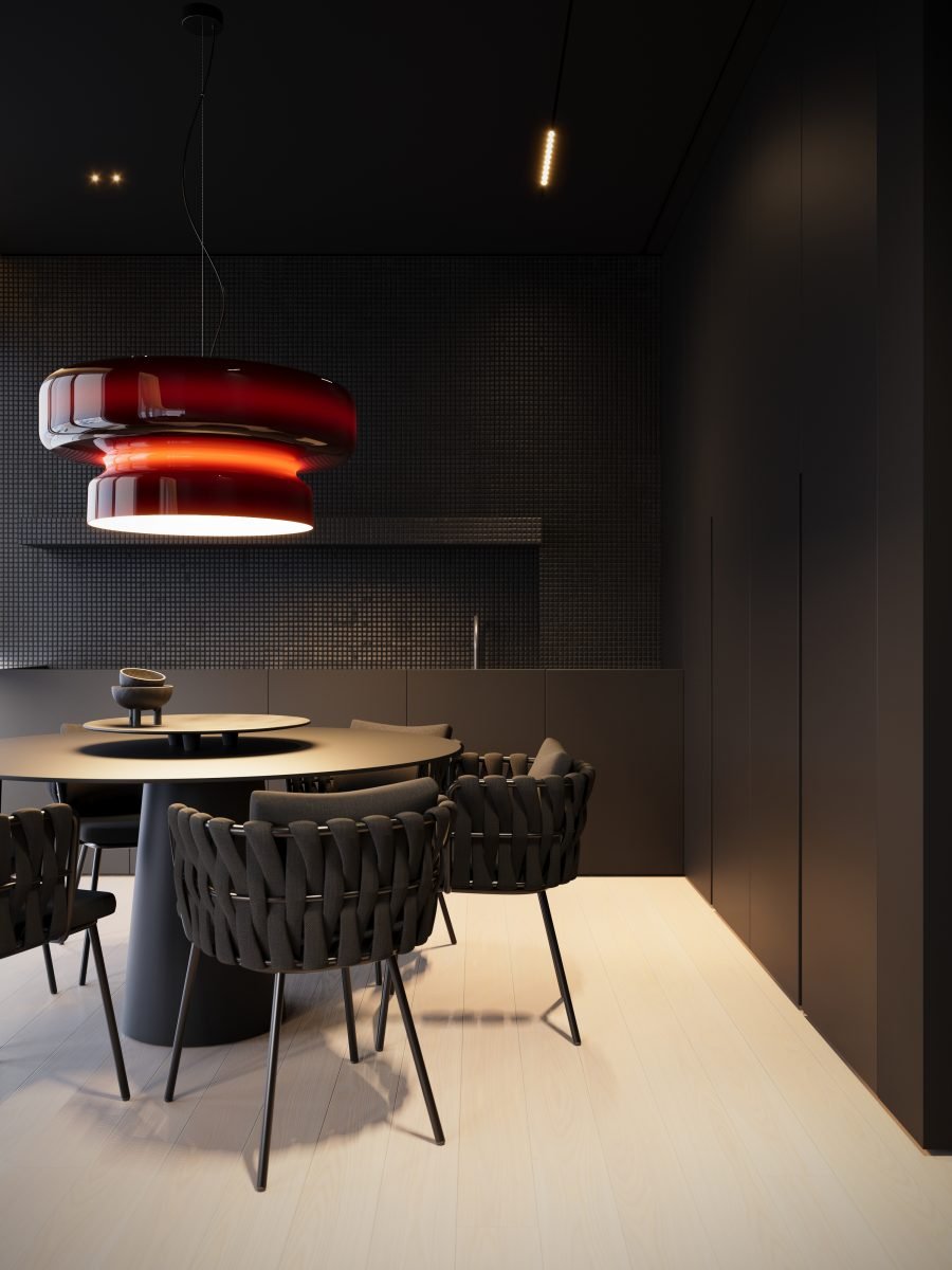Bohemia Pendant Lamp | Blown Glass LED Light | Adjustable Suspension | Modern Organic Design for Home & Office