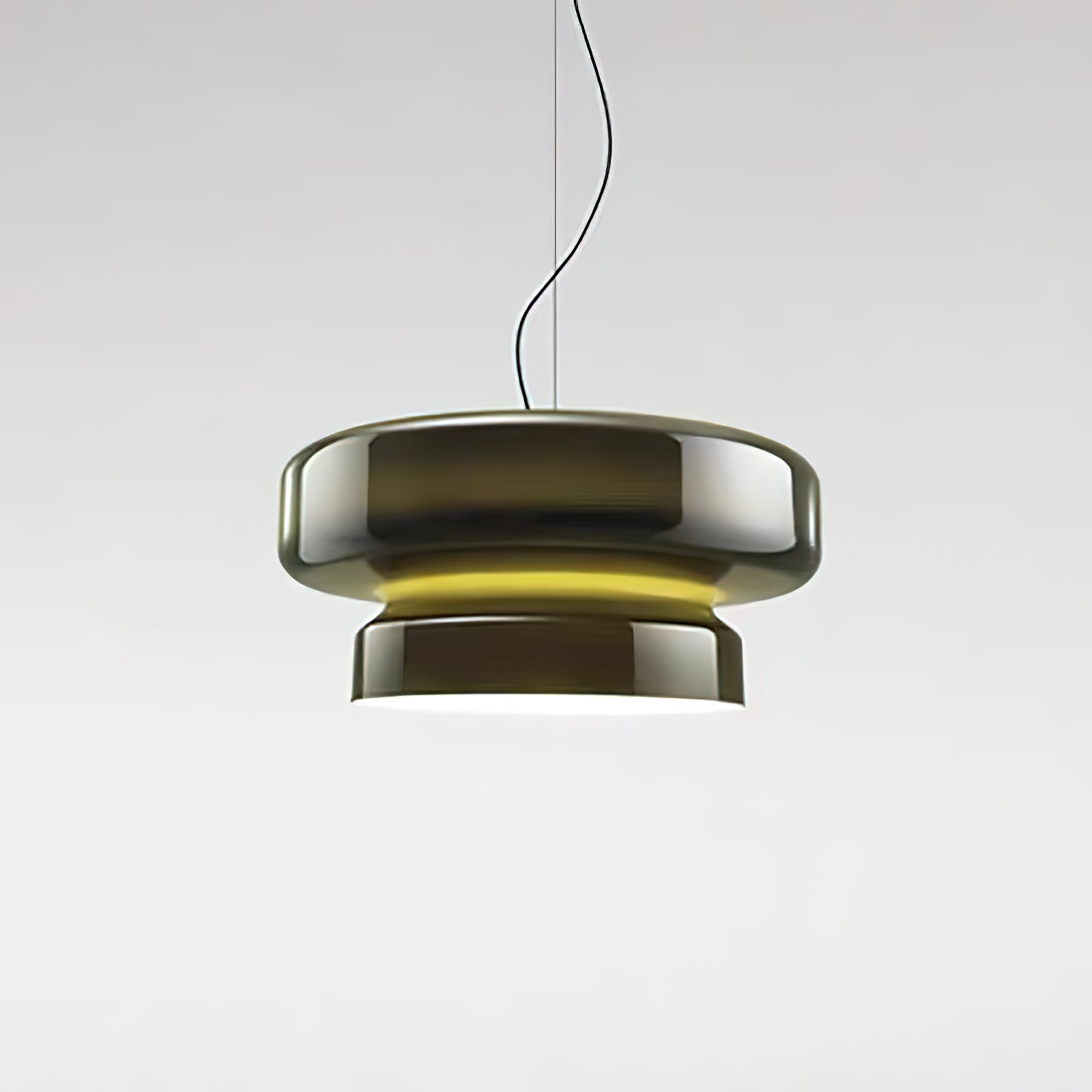 Bohemia Pendant Lamp | Blown Glass LED Light | Adjustable Suspension | Modern Organic Design for Home & Office