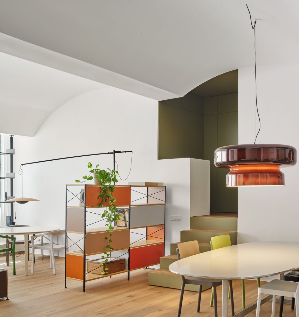 Bohemia Pendant Lamp | Blown Glass LED Light | Adjustable Suspension | Modern Organic Design for Home & Office