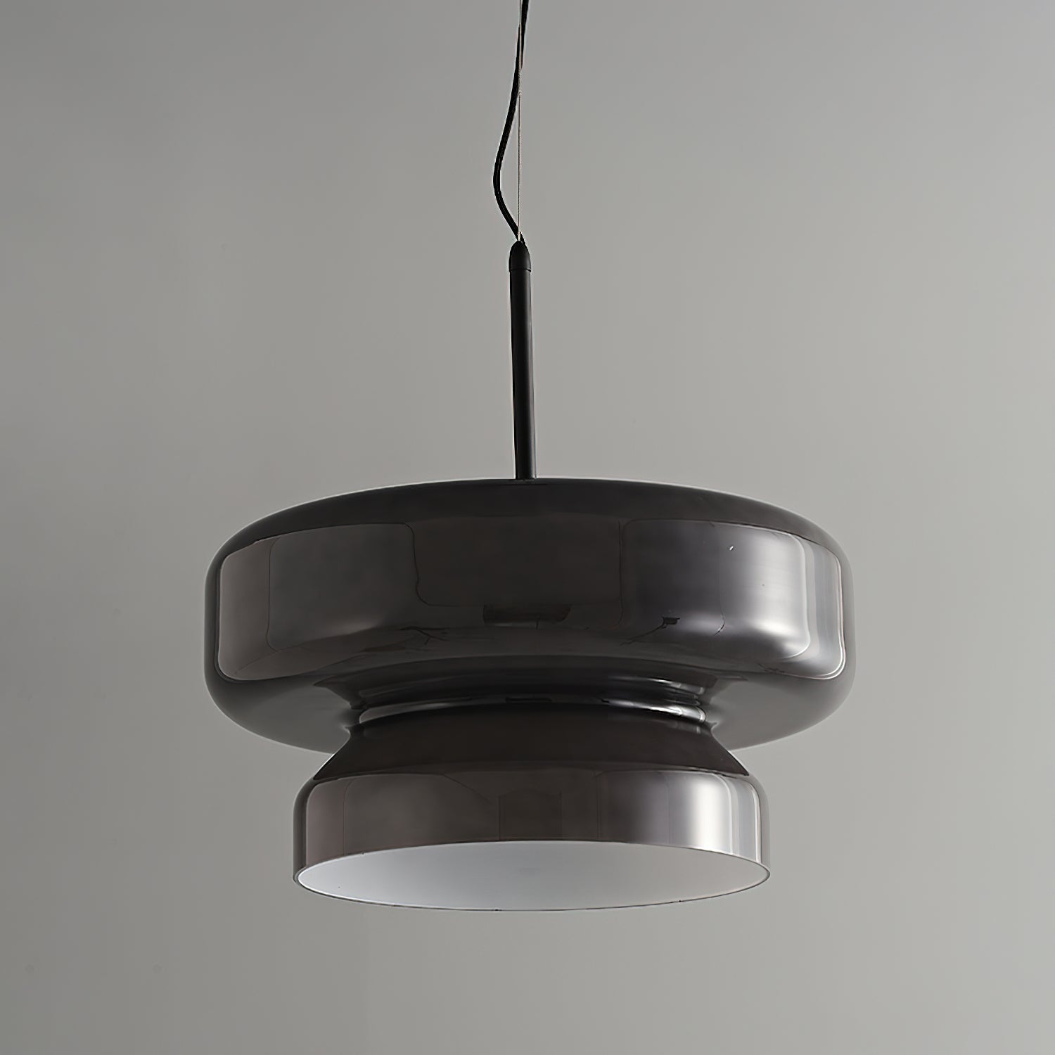 Bohemia Pendant Lamp | Blown Glass LED Light | Adjustable Suspension | Modern Organic Design for Home & Office