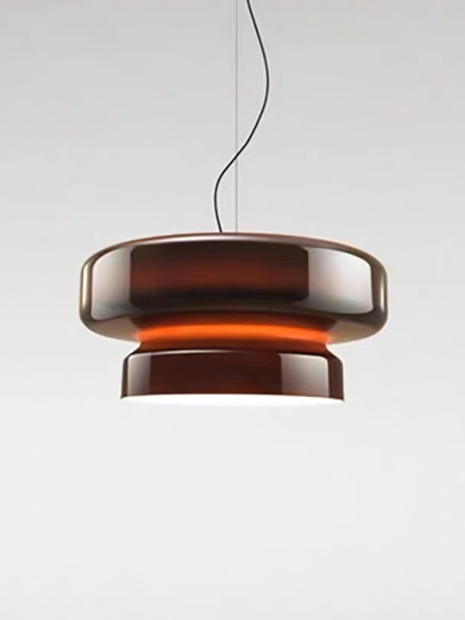 Bohemia Pendant Lamp | Blown Glass LED Light | Adjustable Suspension | Modern Organic Design for Home & Office