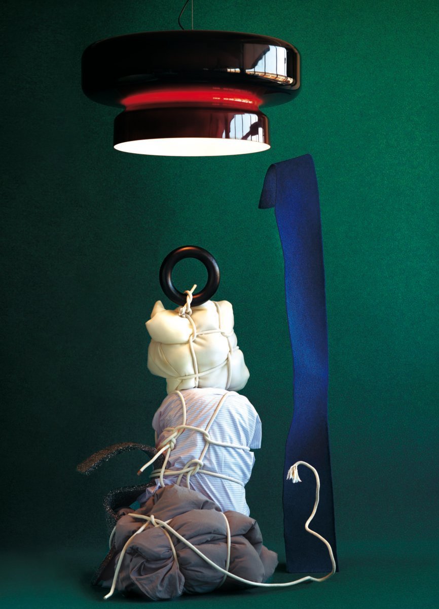 Bohemia Pendant Lamp | Blown Glass LED Light | Adjustable Suspension | Modern Organic Design for Home & Office