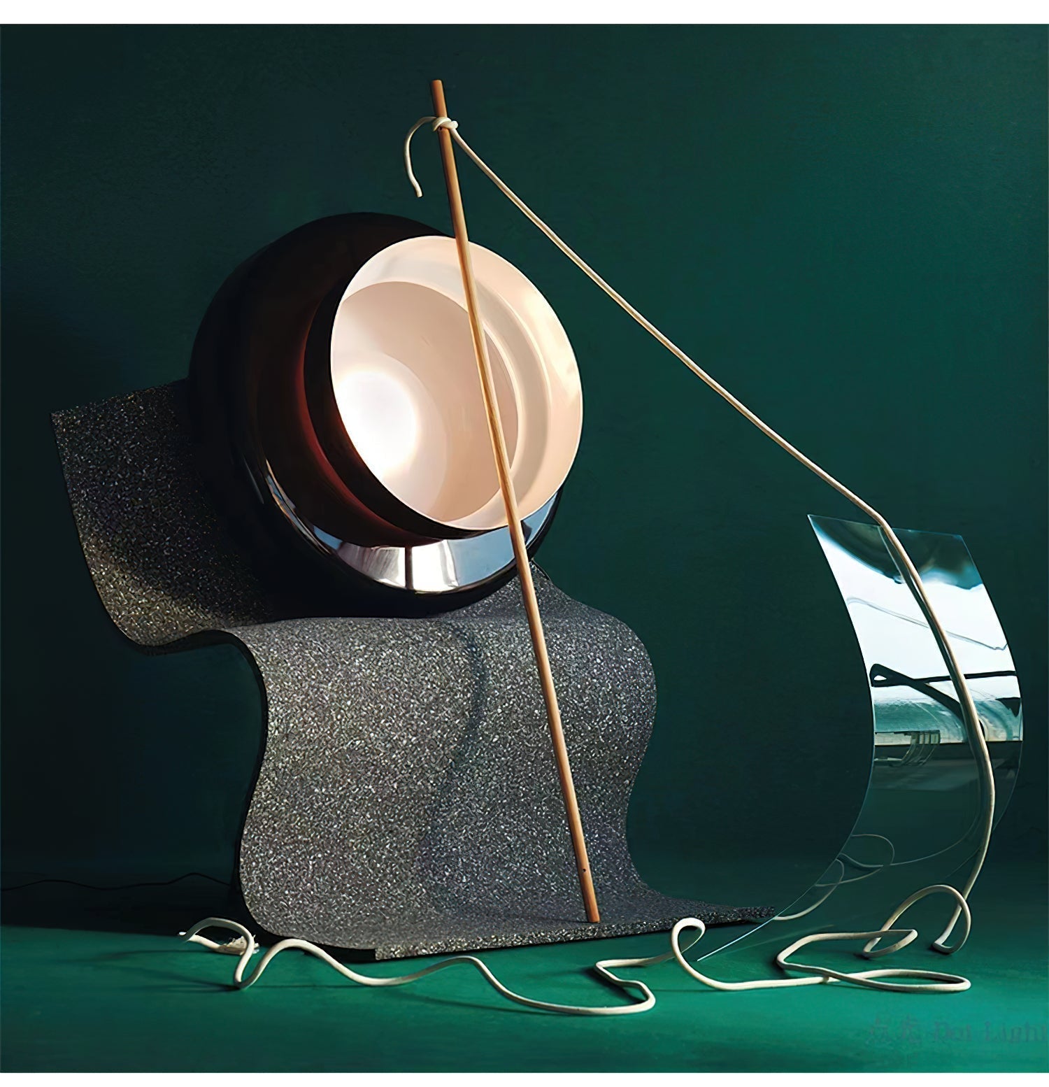 Bohemia Pendant Lamp | Blown Glass LED Light | Adjustable Suspension | Modern Organic Design for Home & Office