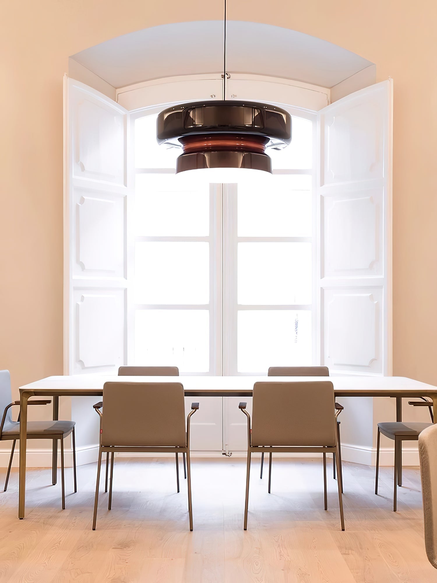 Bohemia Pendant Lamp | Blown Glass LED Light | Adjustable Suspension | Modern Organic Design for Home & Office