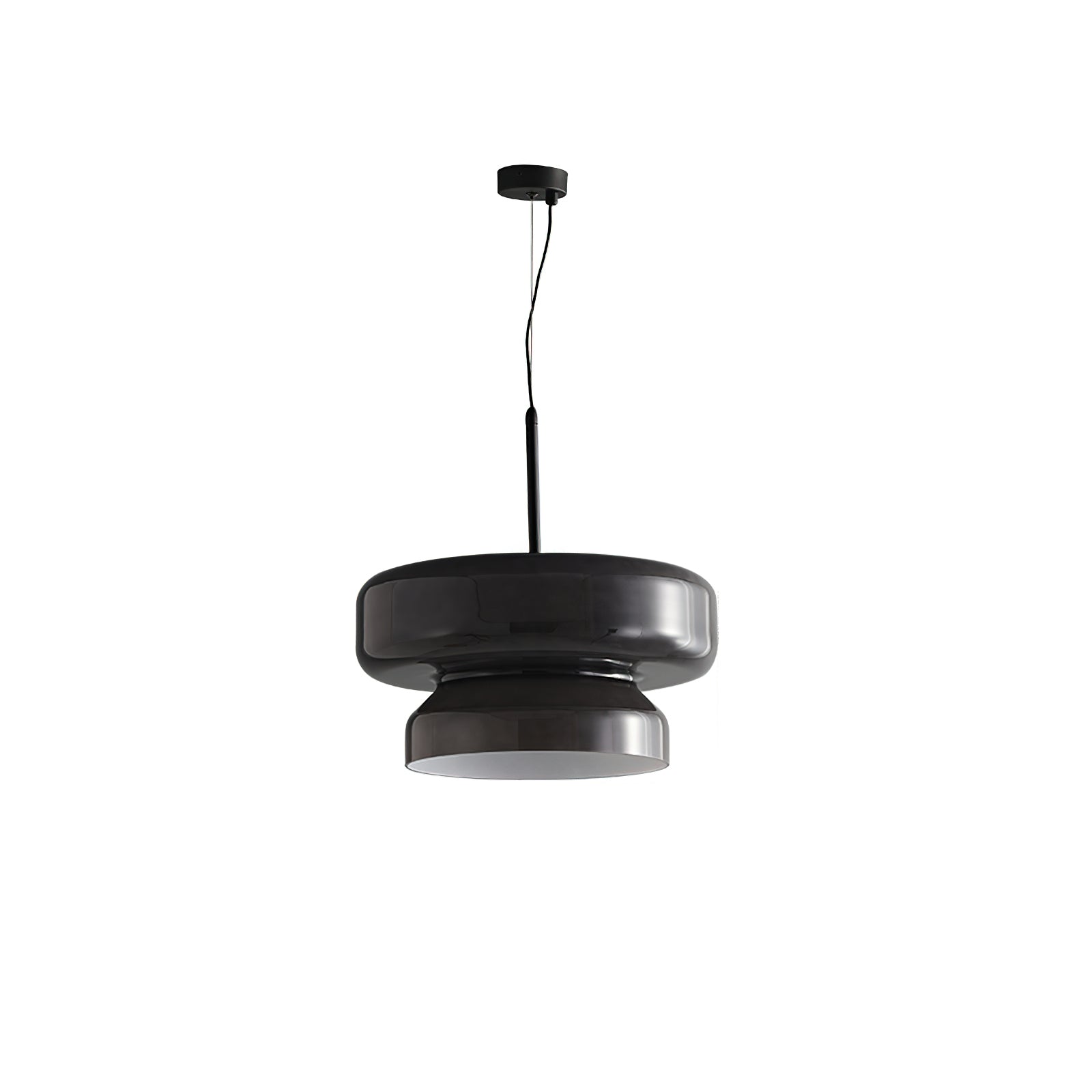 Bohemia Pendant Lamp | Blown Glass LED Light | Adjustable Suspension | Modern Organic Design for Home & Office