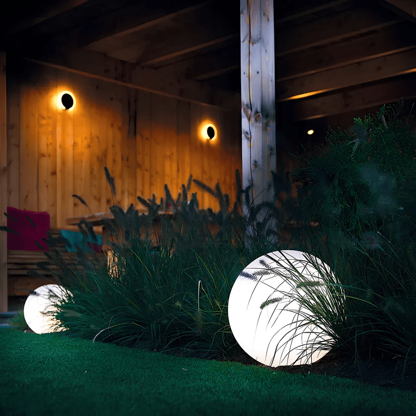 Solar Globe Garden Light Outdoor LED Lamp | IP65 Waterproof | Polyethylene & ABS | 15–60cm Decorative Garden Lighting