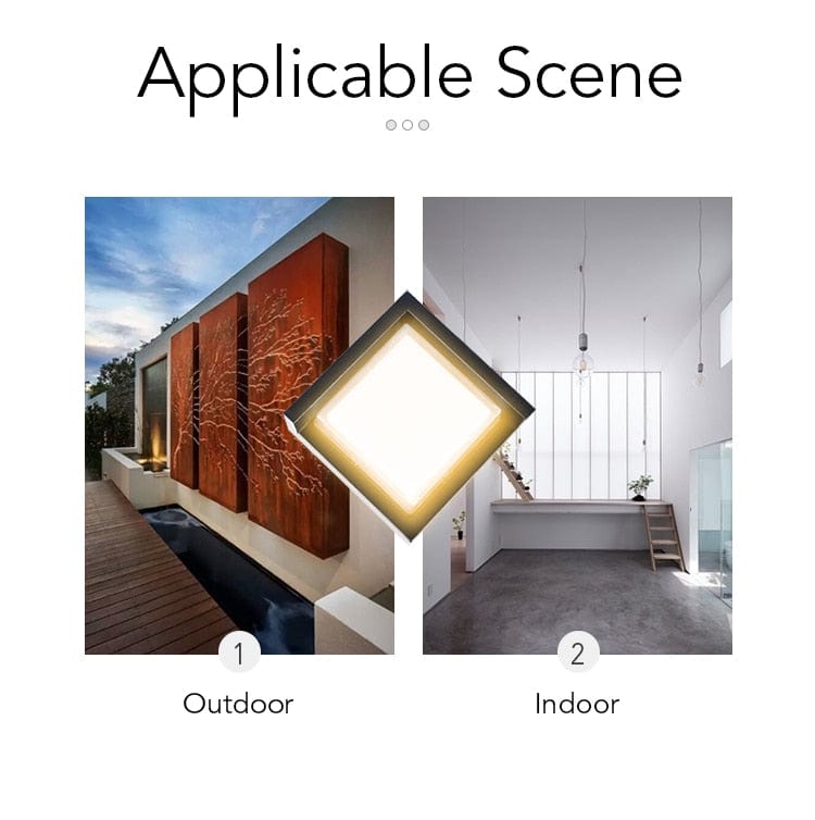 Boxer Outdoor Wall Light with Motion Sensor | Aluminum LED Lamp | Warm White IP65 Waterproof Lighting