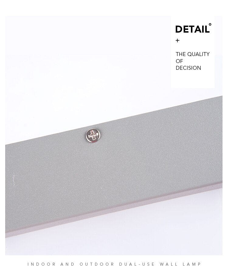 Boxer Outdoor Wall Light with Motion Sensor | Aluminum LED Lamp | Warm White IP65 Waterproof Lighting
