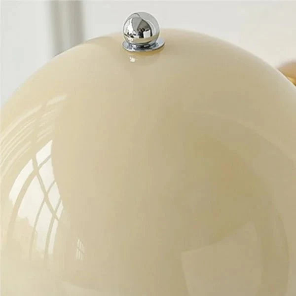 Cream Mushroom Wall Lamp Modern Scandinavian Wall Light | Glass Design | G9 Fixture | Warm Ambient Indoor Lighting