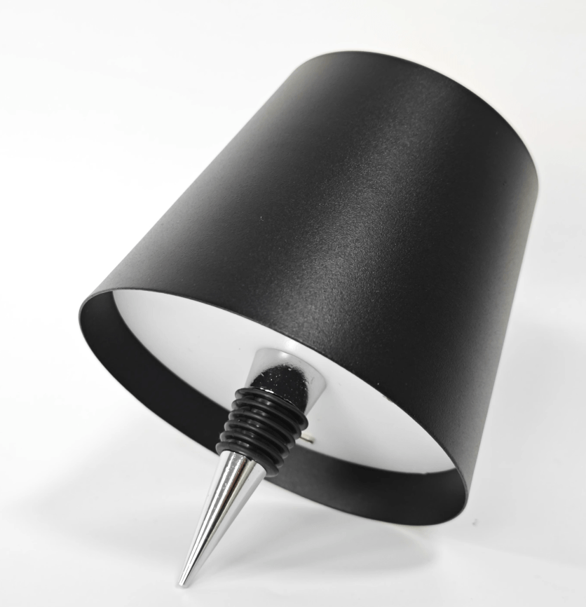 DIY Rechargeable Wine Bottle Table Lamp
