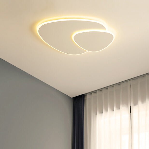 Modern, minimalist LED ceiling lamps