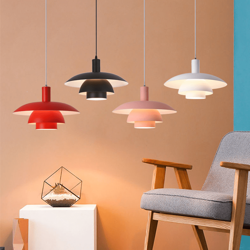 Danish Design Pendant Lamp Scandinavian Minimalist | LED Lighting | Metal | 5–10 m² Indoor Ambient Light