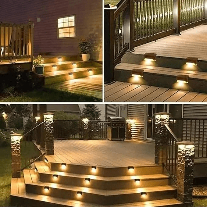 Wireless Solar-Powered LED Wall Lamps - Create the Perfect Atmosphere in Your Garden!