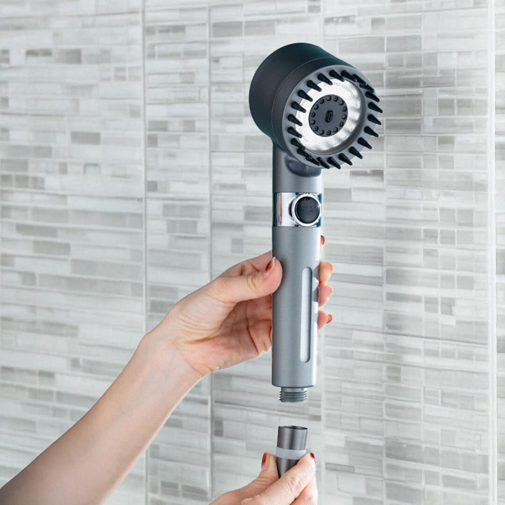 Shower Head with Filter & 3 Modes | Water-Saving Shower Head | WaterLux