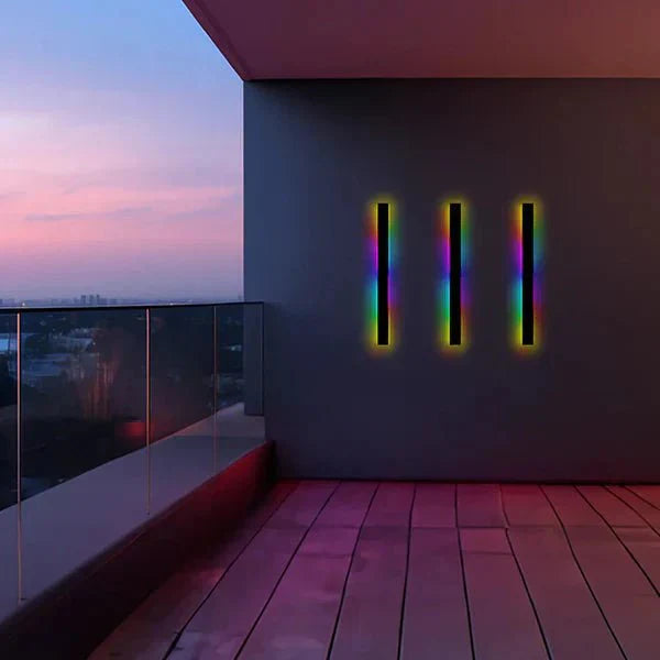 Modern LED Wall Lamp Minimalist Design | Metal Acrylic Wall Light | SMD LED Strip | Indoor Ambient Lighting | 110–240V