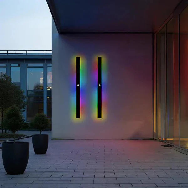 Modern LED Wall Lamp Minimalist Design | Metal Acrylic Wall Light | SMD LED Strip | Indoor Ambient Lighting | 110–240V