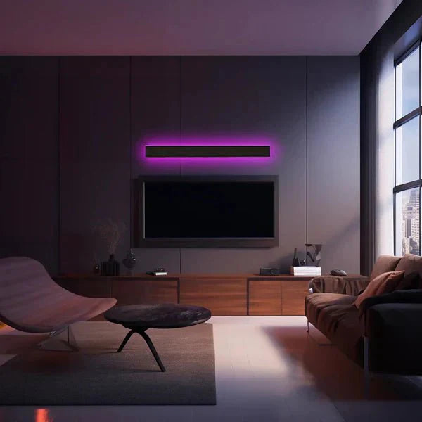 Modern LED Wall Lamp Minimalist Design | Metal Acrylic Wall Light | SMD LED Strip | Indoor Ambient Lighting | 110–240V