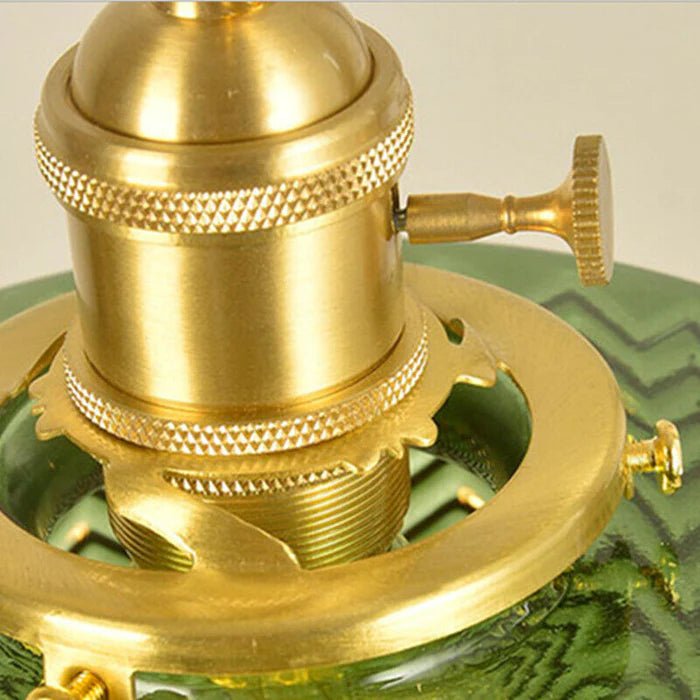 Vintage Crystal Hanging Lamp