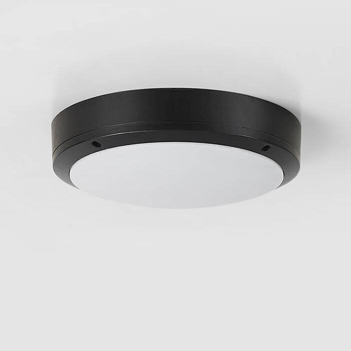 Waterproof Outdoor LED Ceiling Light for Porch & Entrance | Round Minimalist Flush Mount | IP65 | 12W–20W