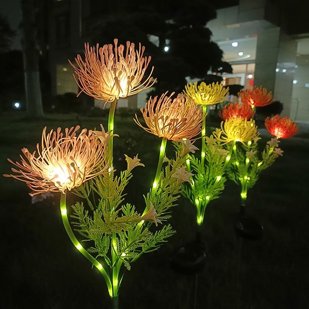 Fanciful Fairy Flowers LED Lamp | Stainless Steel | Whimsical Flower Design | Soft Ambient Lighting | 75cm Height