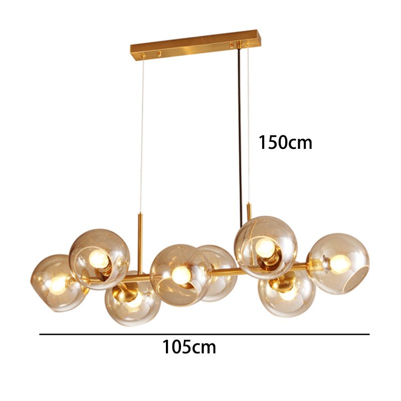 Modern Chandelier Dining Table