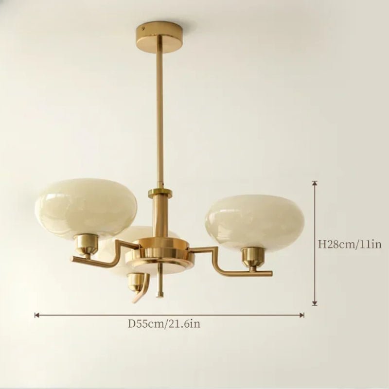 Medieval Bauhaus Chandelier