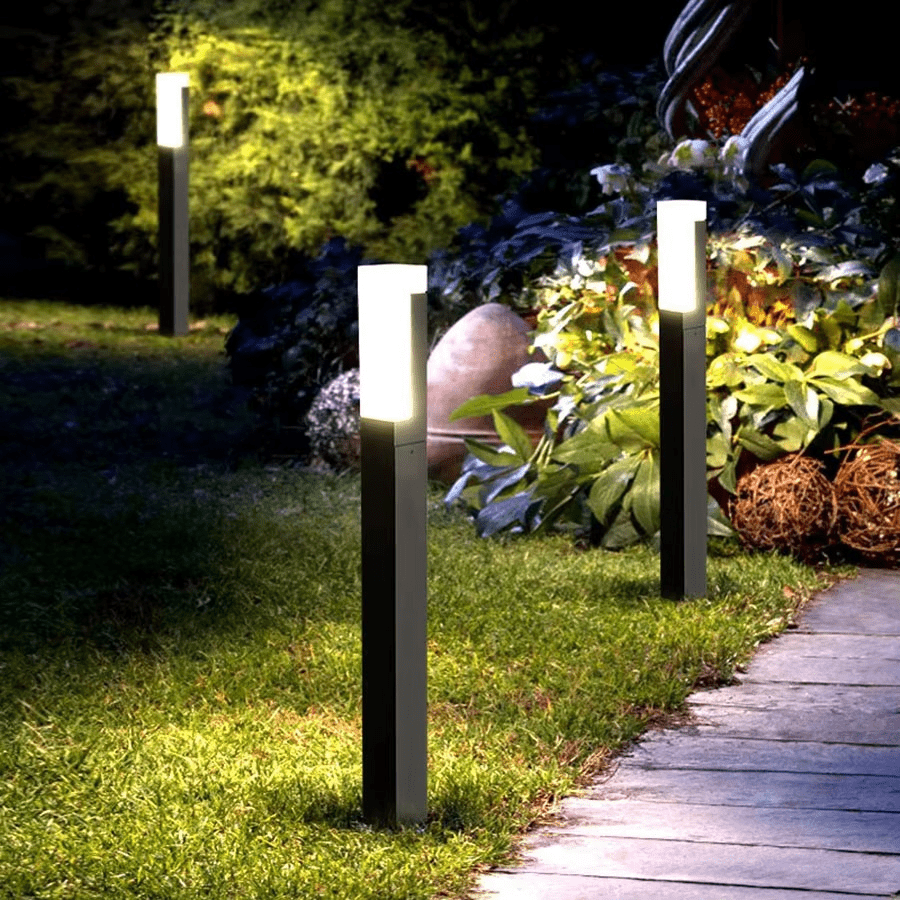 Outdoor Wall Lamp with Motion Sensor Modern LED Light | IP65 Waterproof | Cast Aluminum | Automatic Security Lighting
