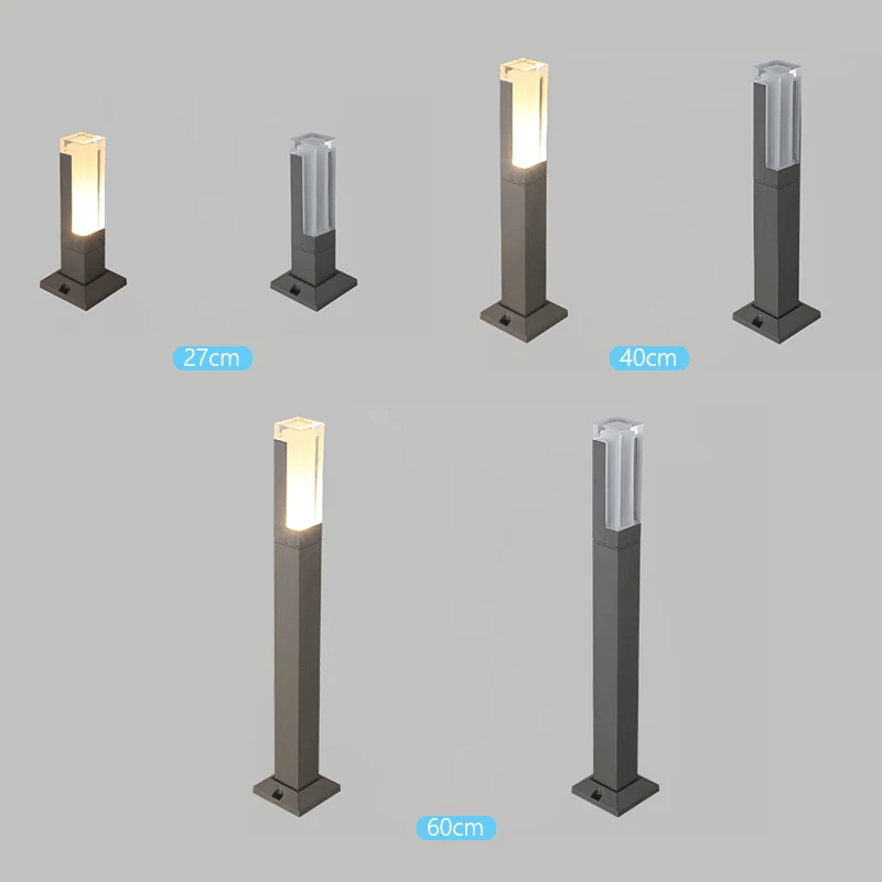 Outdoor Wall Lamp with Motion Sensor Modern LED Light | IP65 Waterproof | Cast Aluminum | Automatic Security Lighting