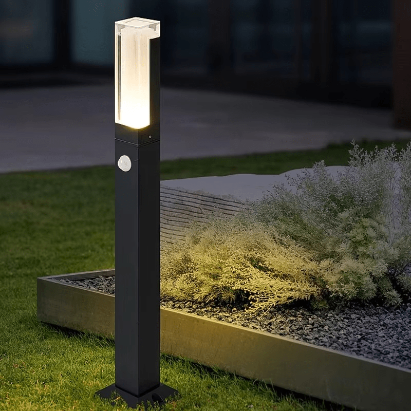 Outdoor Wall Lamp with Motion Sensor Modern LED Light | IP65 Waterproof | Cast Aluminum | Automatic Security Lighting