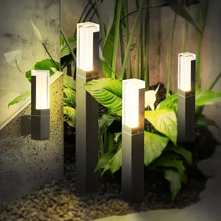 Outdoor Wall Lamp with Motion Sensor Modern LED Light | IP65 Waterproof | Cast Aluminum | Automatic Security Lighting