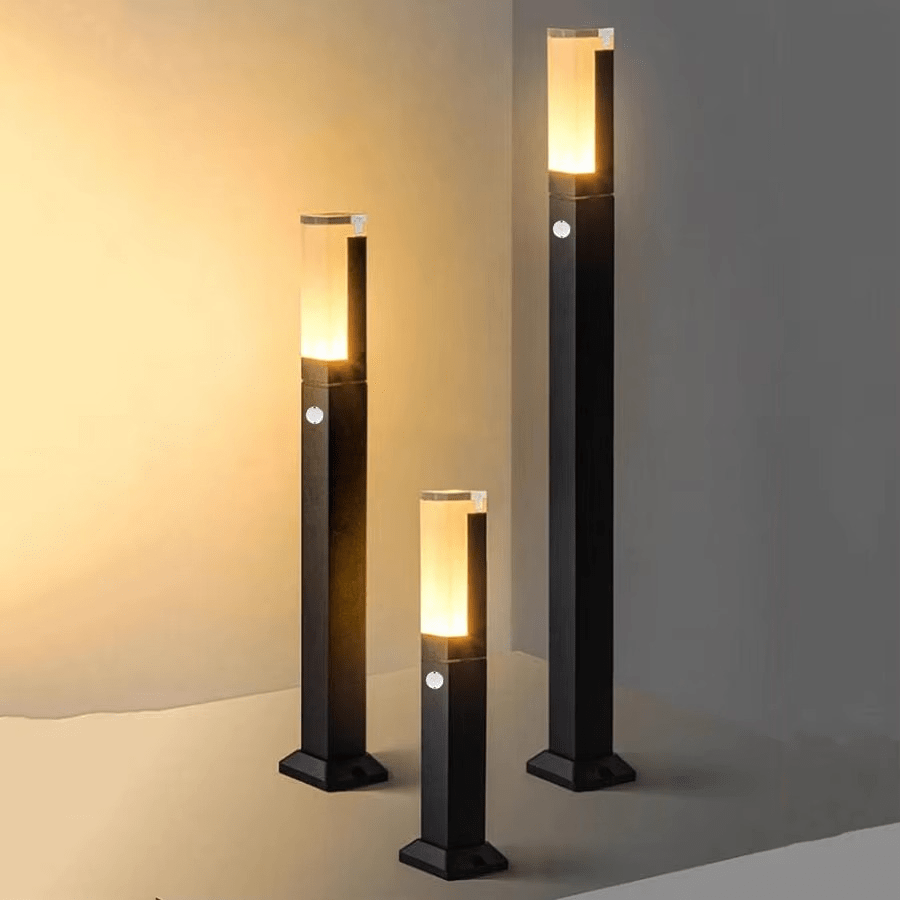 Outdoor Wall Lamp with Motion Sensor Modern LED Light | IP65 Waterproof | Cast Aluminum | Automatic Security Lighting