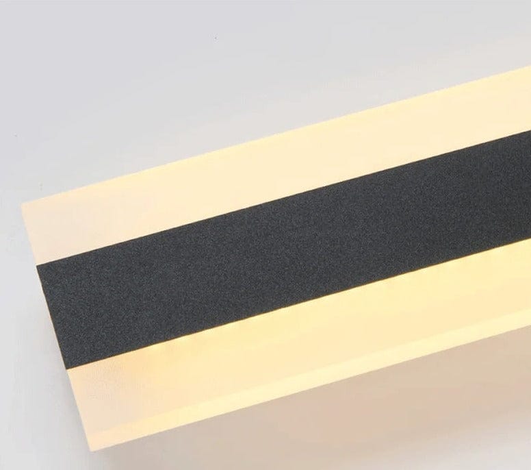 Striped LED Wall Lamp Linear Wall Light | Aluminum & Acrylic | IP65 Waterproof | Modern Indoor & Outdoor Accent Lighting