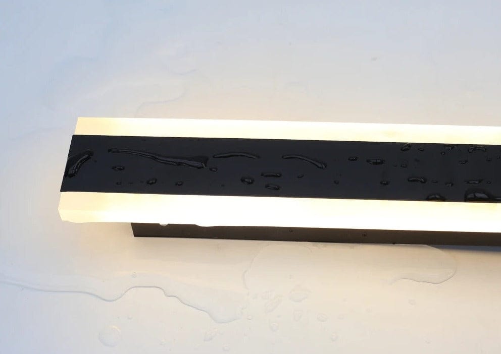Striped LED Wall Lamp Linear Wall Light | Aluminum & Acrylic | IP65 Waterproof | Modern Indoor & Outdoor Accent Lighting