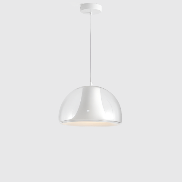 Jellyfish Glass Pendant Lamp Bauhaus Half-Round Ceiling Light | E27 LED | Modern Artistic Ambient Lighting