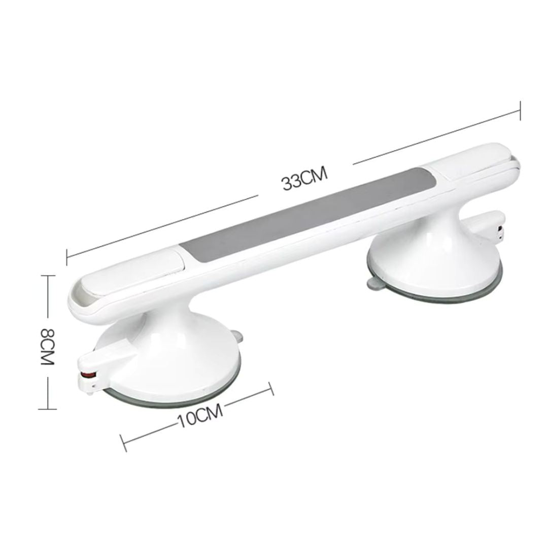 Grab Bar for Shower, Bathtub, or Toilet | Suction Cup Handle for Seniors without Drilling | SeniGrip
