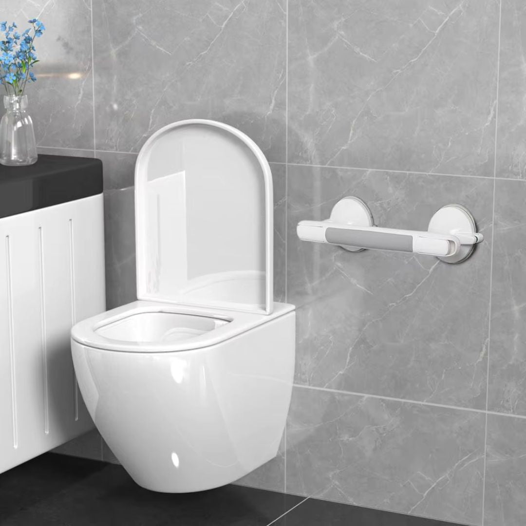 Grab Bar for Shower, Bathtub, or Toilet | Suction Cup Handle for Seniors without Drilling | SeniGrip