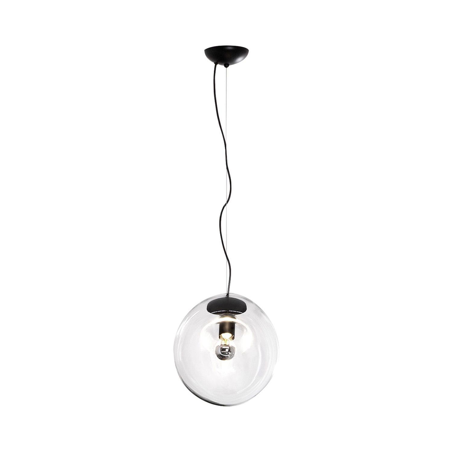 Water Drop Glass Pendant Lamp Modern Minimalist Ceiling Light | E26 E27 LED Compatible | Adjustable Hanging Cable