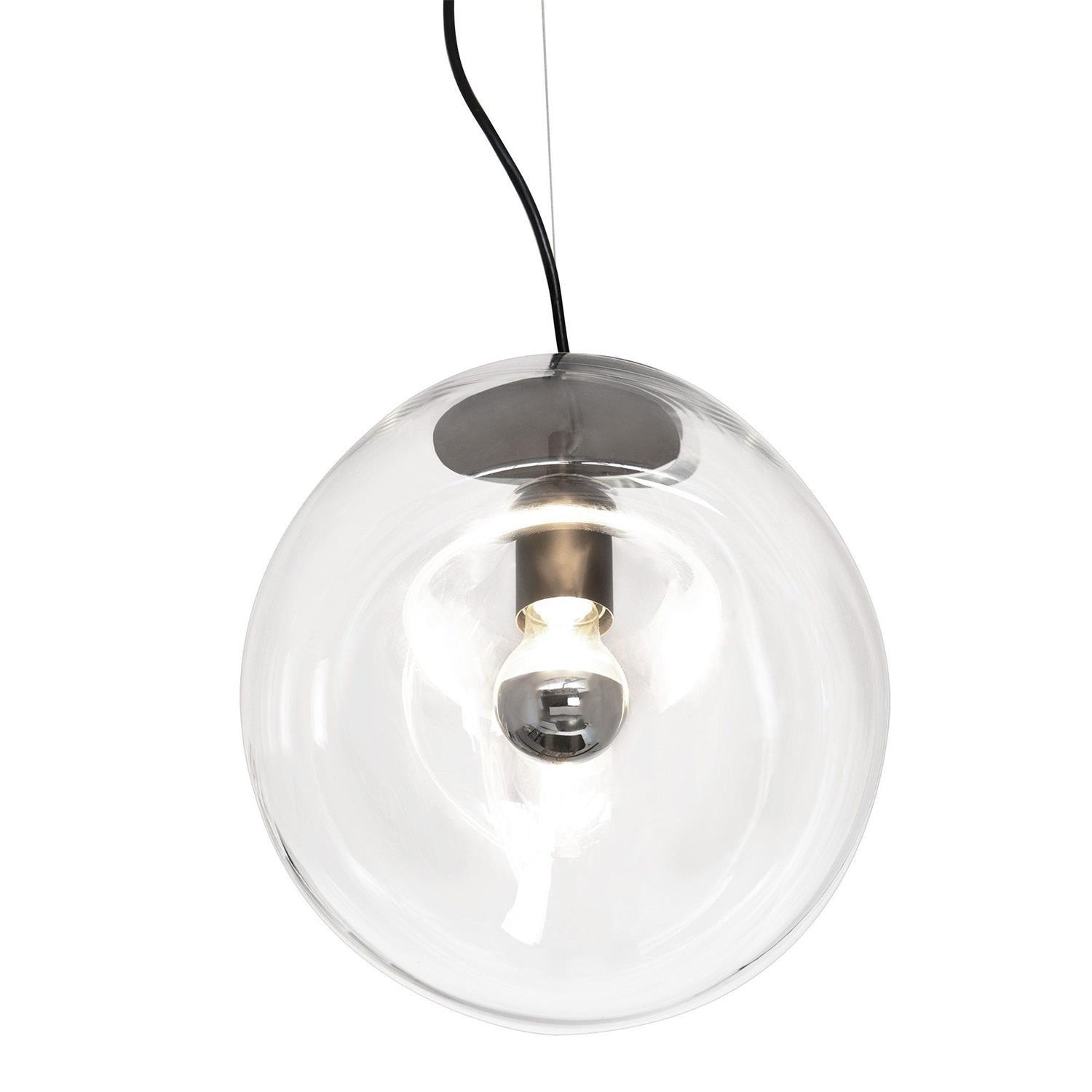 Water Drop Glass Pendant Lamp Modern Minimalist Ceiling Light | E26 E27 LED Compatible | Adjustable Hanging Cable