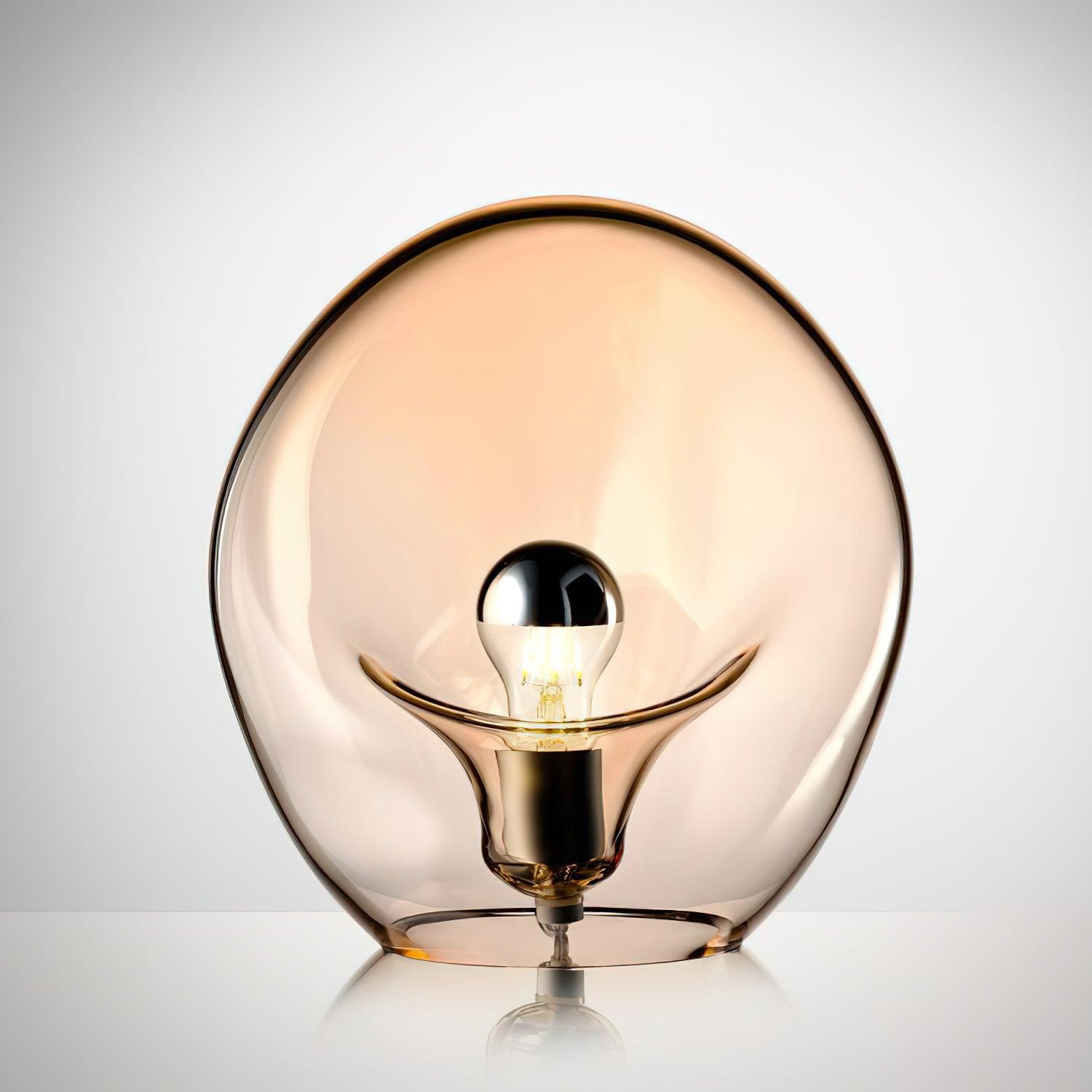 Water Drop Glass Pendant Lamp Modern Minimalist Ceiling Light | E26 E27 LED Compatible | Adjustable Hanging Cable